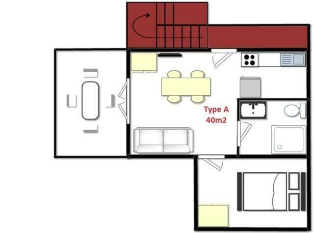 Apartment F-1 Klimno Eksteriør bilde